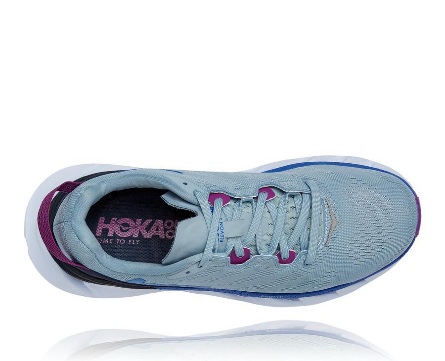 Hoka One One Running Shoes Womens Blue - Elevon 2 - 49815YONM